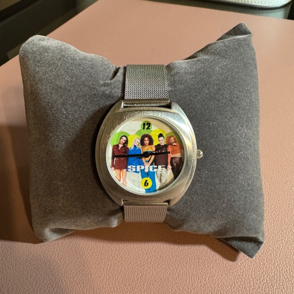 Vintage Spice Girls Silver Watch